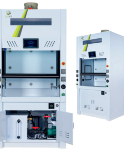 TopAir Polypropylene Wet Scrubber Fume Hood with Base Cabinet